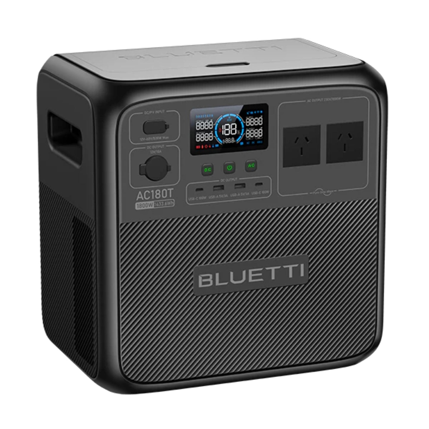 Bluetti AC180T Portable Power Station | 1800W 1,433.6WH