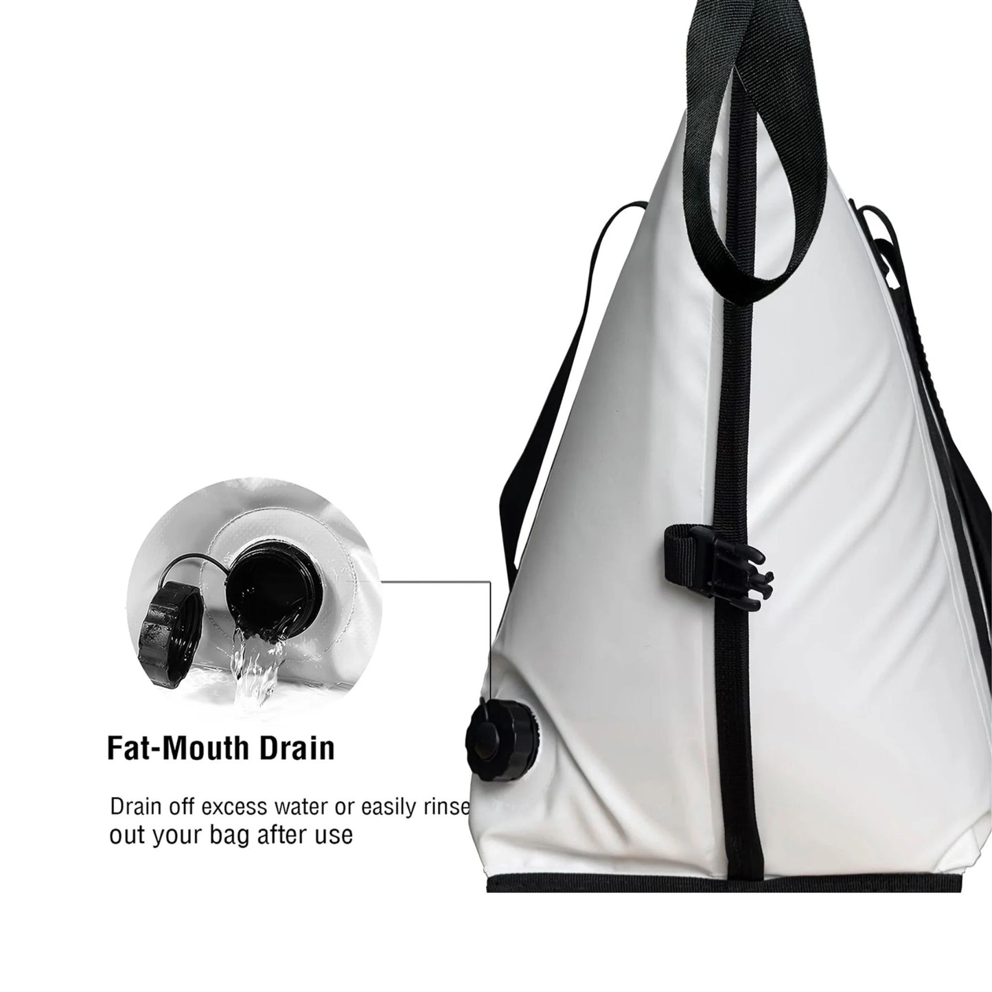 Buffalo Gear 42L Insulated Fish Cooler Bag with Flat Bottom