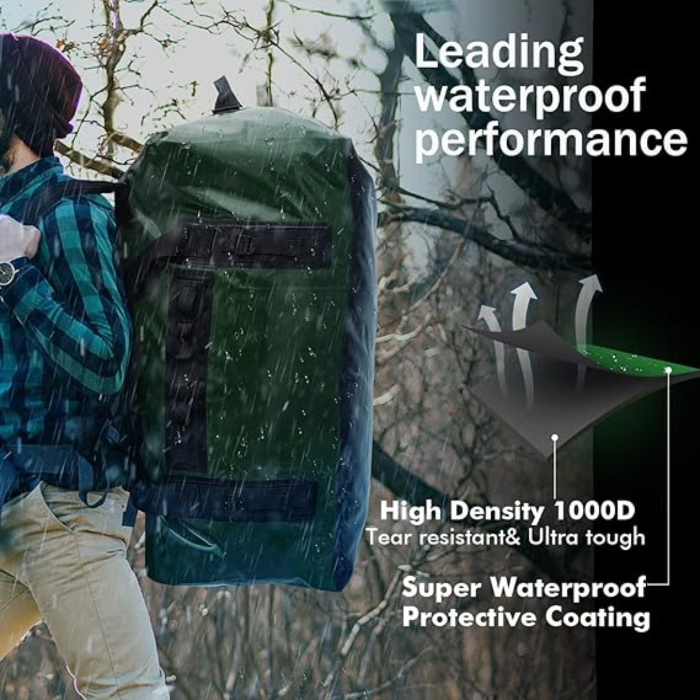 Buffalo Gear 120L Waterproof Dry Duffle Bag