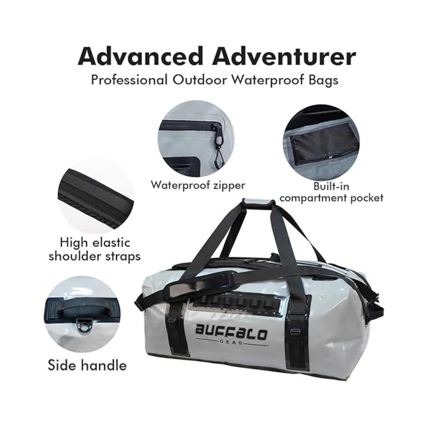 Buffalo Gear 120L Waterproof Dry Duffle Bag