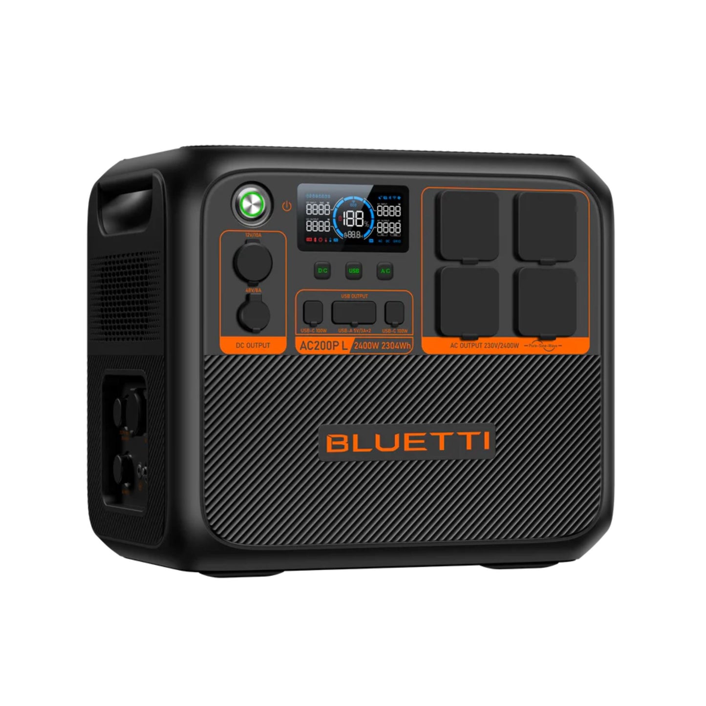 Bluetti AC200P L Portable Power Station | 2400W 2,304WH