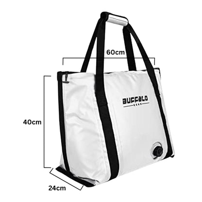 Buffalo Gear 26L Insulated Fish Cooler Bag with Flat Bottom