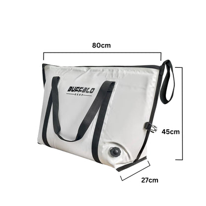 Buffalo Gear 42L Insulated Fish Cooler Bag with Flat Bottom