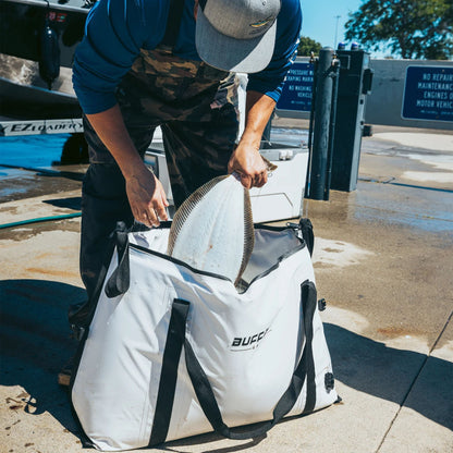 Buffalo Gear 55L Insulated Fish Cooler Bag with Flat Bottom