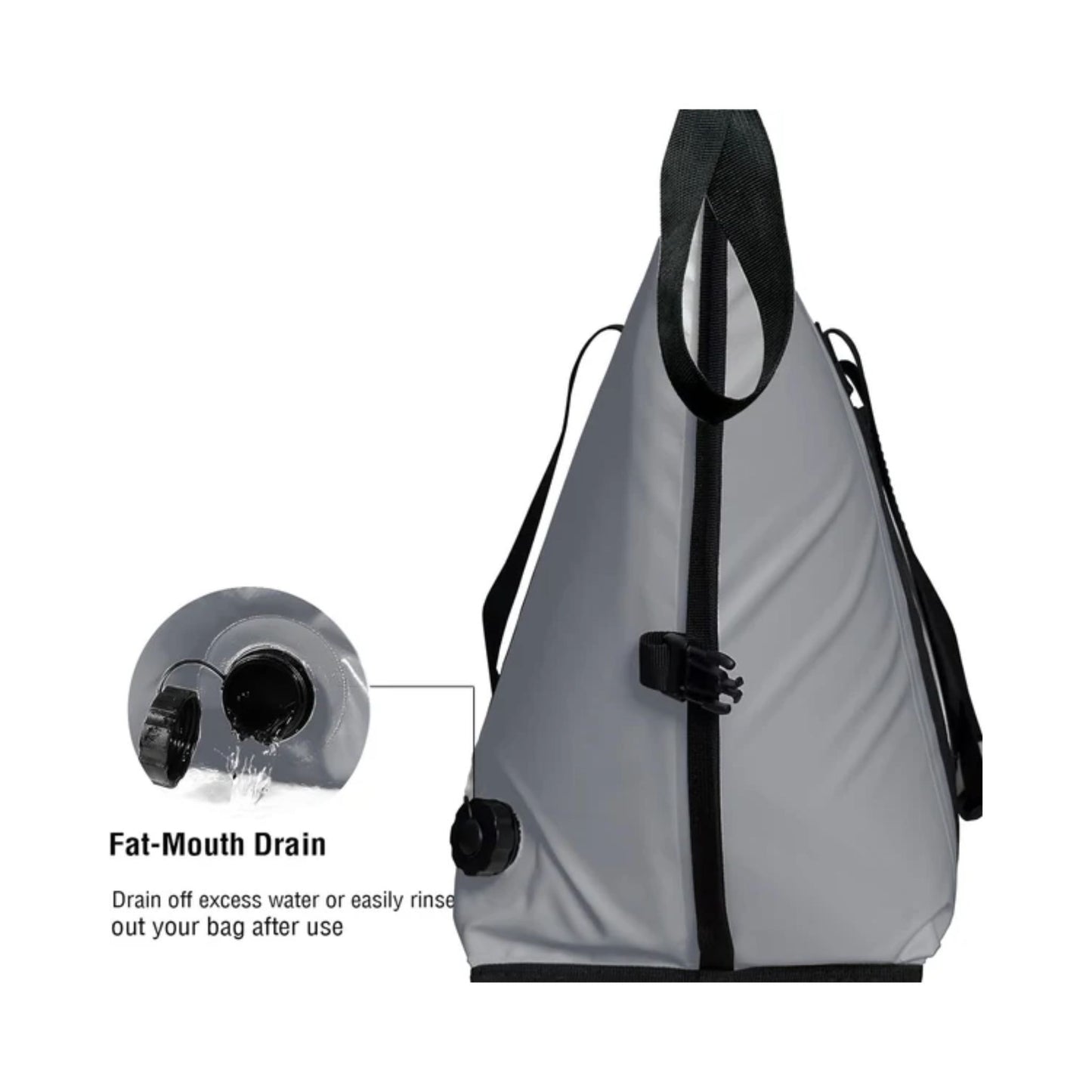 Buffalo Gear 80L Insulated Fish Cooler Bag with Flat Bottom