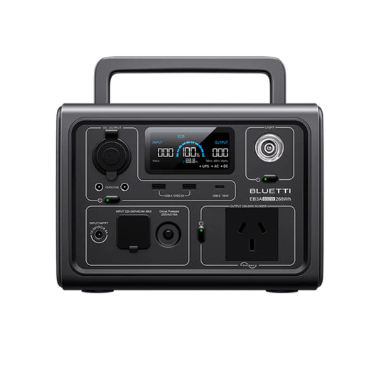 Bluetti EB3A Portable Power Station | 600W 268WH