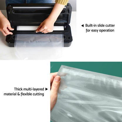Devanti Food Vacuum Sealer Machine 30cm | 4 Modes with 4 free bag rolls (15cm)